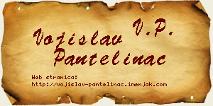 Vojislav Pantelinac vizit kartica